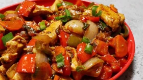 চিকেন ভেজিটেবল মুনলাইটের মজার রেসিপি