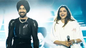 পায়ে হেঁটে দিলজিতের কনসার্টে হাজির দীপিকা!