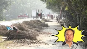 বাংলাদেশে ৩২ কোটির রাস্তায় রোদ পোহায় কাক, ইলন মাস্ক তো অবাক!