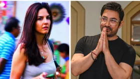 সংবাদ সম্মেলনে প্রেমিকা গৌরিকে পরিচয় করিয়ে দিলেন আমির