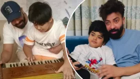 বাবা দিবসে ভাইরাল শাকিব ও তাঁর দুই ছেলে