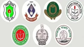 শিক্ষা ভবনের সামনে ৭ কলেজ শিক্ষার্থীদের অবস্থান