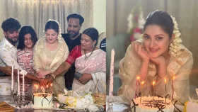 থাকবেন না দেশে, তাই কেকটা আগেই কাটলেন পরী