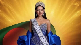 মিস ইউনিভার্সে ইতিহাস গড়লেন মিথিলা, তৃতীয় হলেন পিপলস চয়েসে