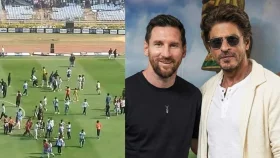 মেসির সফরে সল্টলেক রণক্ষেত্র, ফিরে গেলেন শাহরুখ