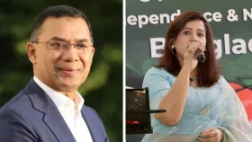 তারেক রহমানের দেশে ফেরা, &lsquo;নেতা আসছে&rsquo; গাইলেন ন্যানসি