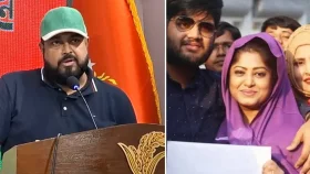 স্ত্রী মৌসুমী ছিলেন নৌকার মনোনয়ন প্রত্যাশী, সানী এবার ধানের শীষের প্রচারে