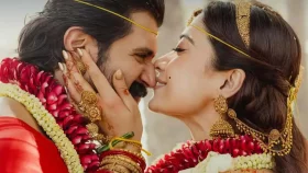 ছবিতে বিজয়-রাশমিকা যেন সাক্ষাৎ রাম-সীতা!