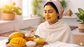 রূপচর্চায় আম, বাড়িতেই বানিয়ে নিন ফেস মাস্ক