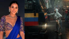 আন্দোলনে পুলিশের ভ্যান থামিয়ে ভাইরাল হওয়া কে এই মডেল?