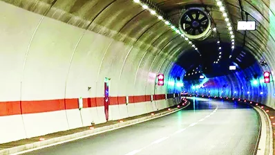 Bangabandhu Tunnel built in Chittagong.  file image
