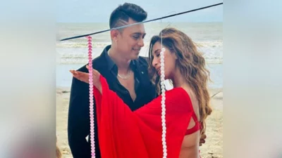  ছায়াবাজ সিনেমার গানের দৃশ্যে জায়েদ-সায়ন্তিকা। ছবি: সংগৃহীত