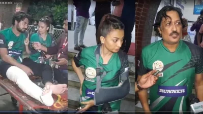 আহত হয়েছেন রানার ফাস্টিস দলের ছয়জন খেলোয়াড়। ছবি: সংগৃহীত