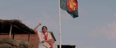 সিনেমাটির একটি দৃশ্যে তিশা। ছবি: ফেসবুক থেকে নেওয়া