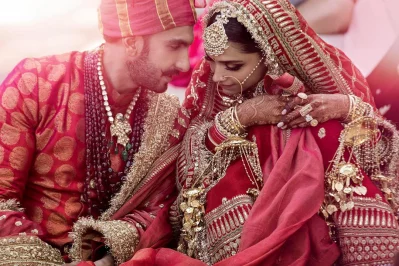 রাজকীয় আয়োজনে ইতালিতে হয়েছিল রণবীর-দীপিকার বিয়ে। ছবি: ইনস্টাগ্রাম 
