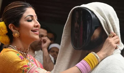 শিল্পা ও রাজ। ছবি ইনস্টাগ্রাম থেকে নেওয়া