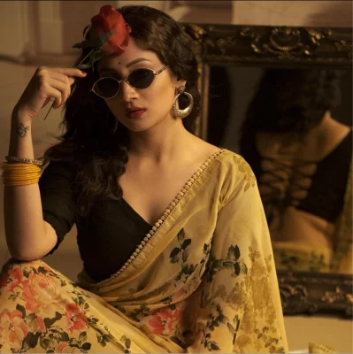 পূজা চেরী। ছবি: র&zwnj;্যাফ ক্লিক/ফেসবুক থেকে নেওয়া