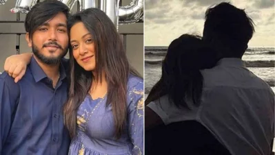 দীঘি ও মাহিমিন। ছবি: ফেসবুক থেকে নেওয়া