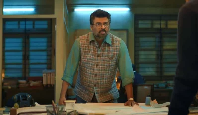 আর মাধবন। ছবি: নেটফ্লিক্স