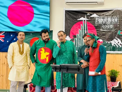 South East Bangla School in Melbourne celebrated Victory Day on December 16 at Brentwood Park Community Centre.  Photo: Author