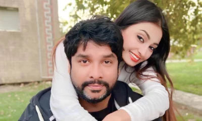 ইফতেখার চৌধুরী ও রাজ রিপা। ছবি: ফেসবুক থেকে নেওয়া
