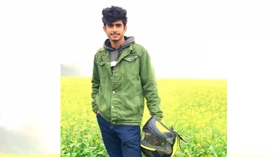 The deceased college student Zijan Hasan Deepta (18).  Photo: Collected