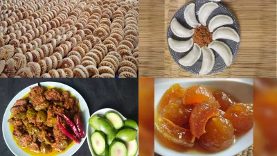 Different types of 'Dhabal' food.  Photo: Courtesy of 'Dhabal'