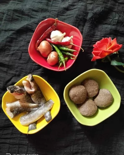 আগে উপকরণগুলো গুছিয়ে নিন। ছবি: ফাহমিদা কবির