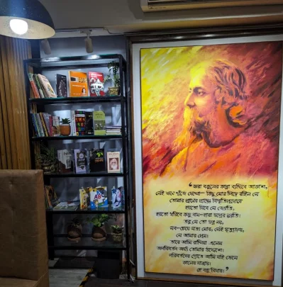 শুধু খাবার নয়, রেস্টুরেন্টির ইন্টেরিয়র যে কাউকে মুগ্ধ করবে। ছবি: স্বাদে বাংলাদেশ