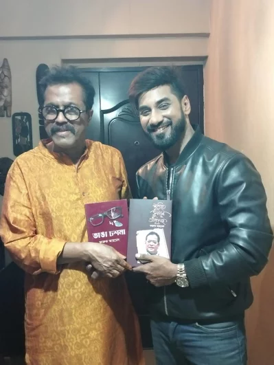 ফারুক ও সজল। ছবি: ফারুক আহমেদের ফেসবুক থেকে নেওয়া