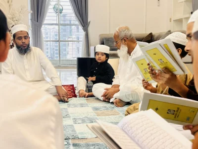 বুবলীর বাসায় দোয়ার আয়োজন। ছবি বুবলী/ফেসবুক