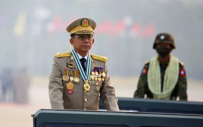 মিয়ানমারের জান্তা সরকারকে কার্যত স্বীকৃতি দিয়ে রেখেছে চীন। ছবি: রয়টার্স 