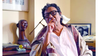 অঞ্জন দত্ত। ছবি: এসভিএফ