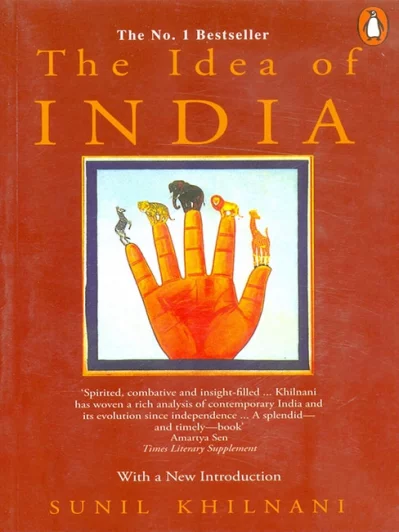 সুনীল খিলনানির &lsquo;দ্য আইডিয়া অব ইন্ডিয়া&rsquo; বইয়ের প্রচ্ছদ। ছবি: সংগৃহীত