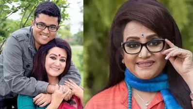 ববিতা ও তার ছেলে অনিক। ছবি: সংগৃহীত