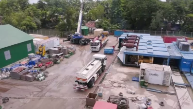 রাষ্ট্রায়ত্ত্ব গ্যাস প্রতিষ্ঠানটি এবার নোয়াখালীর বেগমগঞ্জ ৪ নম্বর কূপের খনন শেষে নিচের স্তরে গ্যাসের সন্ধান পেয়েছে। ছবি: ইনডিপেনডেন্ট টেলিভিশন