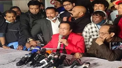 ২০২২-২৪ মেয়াদে শিল্পী সমিতির নির্বাচনে দায়িত্ব পালন করেছিলেন পীরজাদা হারুন। ছবি: সংগৃহীত 