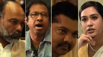 &lsquo;৮৪০&rsquo; সিরিজের দৃশ্যে (বা থেকে) নাসিরউদ্দিন, মারজুক, জয় ও মম