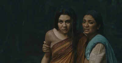 নকশী কাঁথার জমিন চলচ্চিত্রে জয়া ও সেঁওতী। ছবি: সংগৃহীত