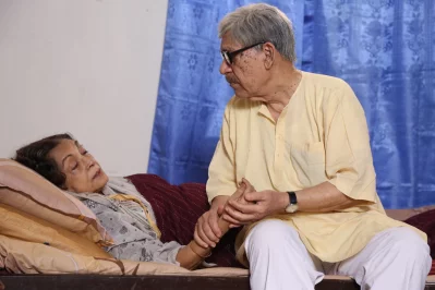দিলারা জামান ও আবুল হায়াত। ছবি: নির্মাতার সৌজন্যে