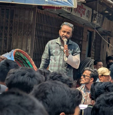 মুসাব্বির মাহমুদ সানি। ছবি: ইনডিপেনডেন্ট