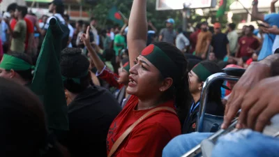 আন্দোলনে বাঁধন