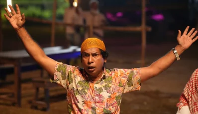 অন্য একটি দৃশ্যে মোশাররফ করিম। ছবি: হইচই