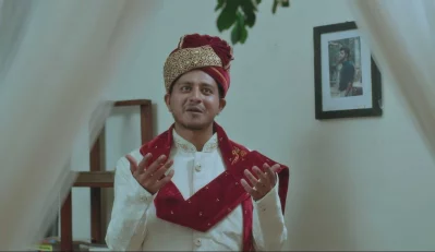 নাটকটির অন্য একটি দৃশ্যে শামীম হাসান সরকার। ছবি: মাছরাঙা টিভি