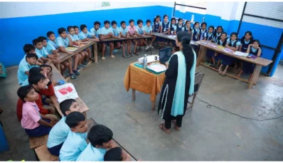 কেরালার একটি স্কুলের চিত্র। ছবি: ইন্ডিয়া টুডে থেকে নেওয়া