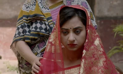 সিনেমাটির একটি দৃশ্যে বুবলী। ছবি: চরকি