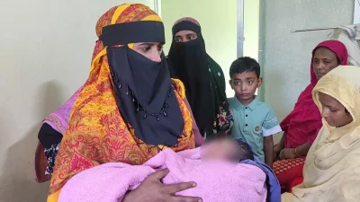 চুরি হওয়ার ১২ ঘণ্টা পর নবজাতককে উদ্ধার করা হয়। ছবি: ইনডিপেনডেন্ট