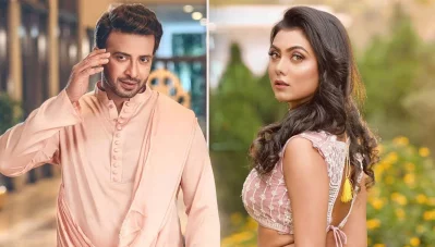 শাকিব-ইধিকা। ছবি: সংগৃহীত