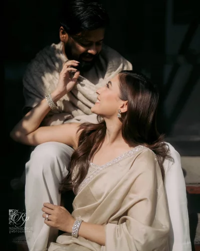 মেহজীবন ও আদনান। ছবি: ফেসবুক থেকে নেওয়া