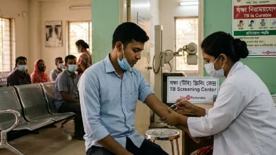 চিকিৎসায় যক্ষা ভালো হয়। এআই জেনারেটেড ছবি